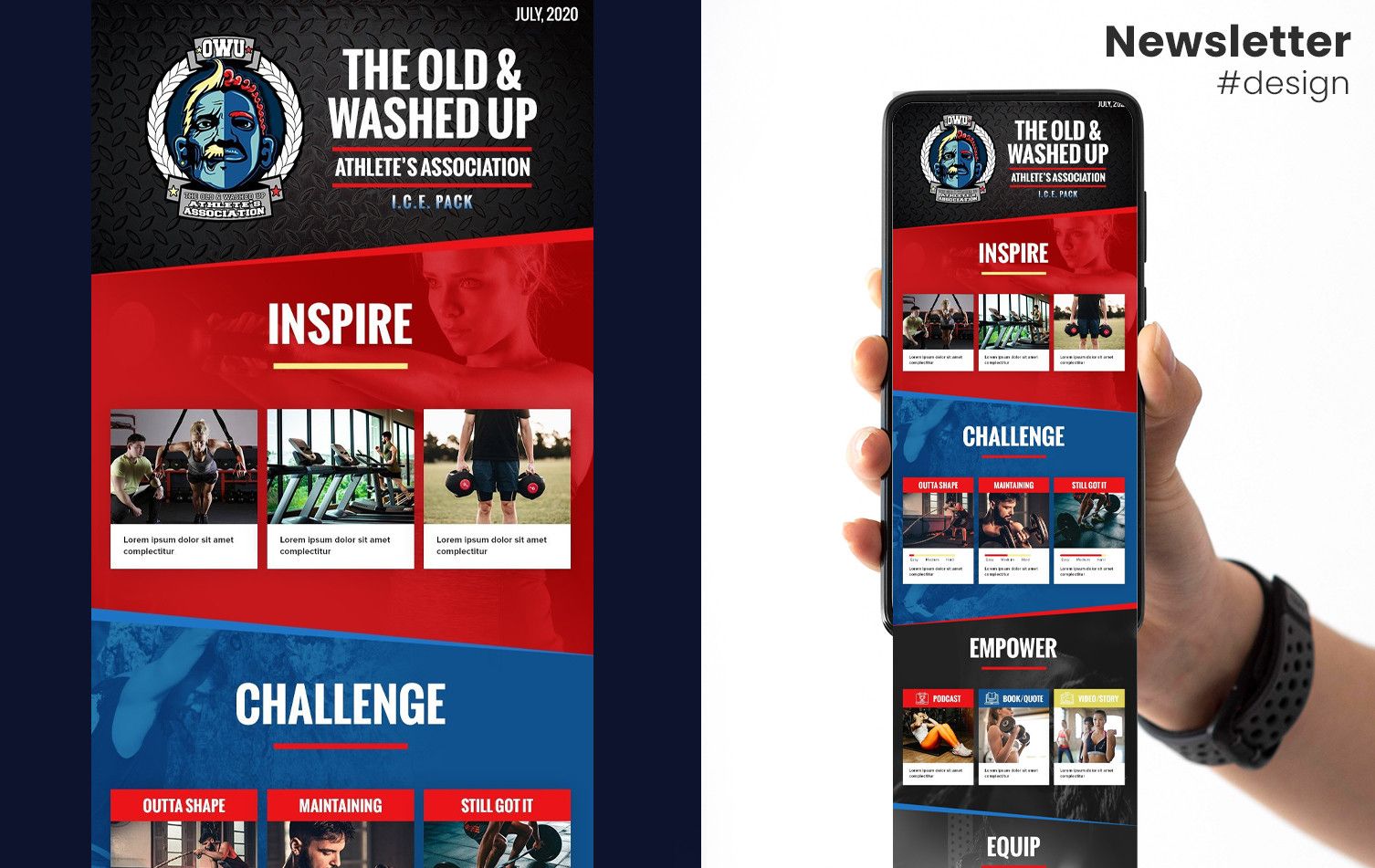 Newsletter Design Profesional Pixelora